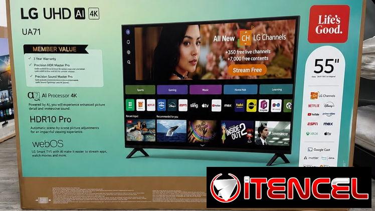 ✅ SMART TV LG 4K 55 PULGADAS 2026