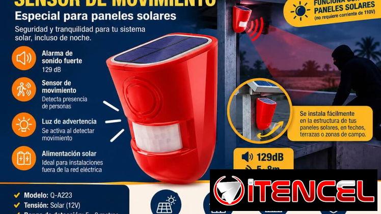 Alarma con sensor de movimiento