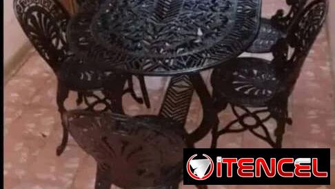 Mesas con 6 sillas