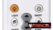Control remoto para aire acondicionado split