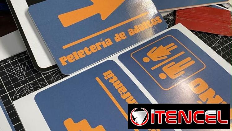 Señaleticas / cartel abierto y cerrado / seguridad y camara de vigilancia