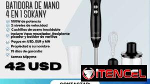 BATIDORA DE MANO 4 EN 1 SOKANY