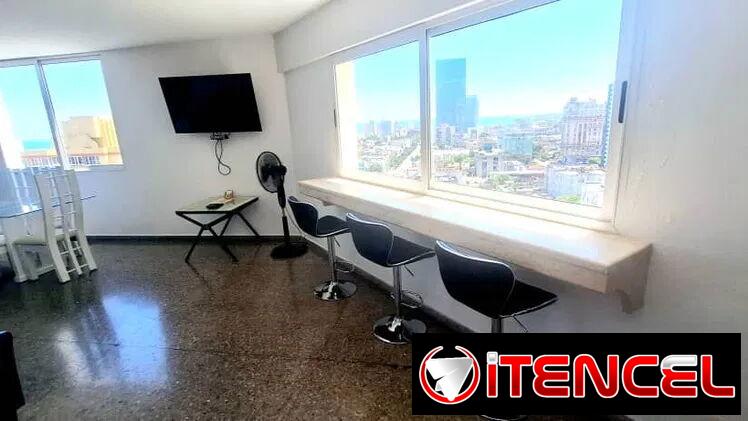 🏢Apartamento de lujo en renta por noches 3 habitaciones La Rampa SKY en Vedado VED-004C — foto 3