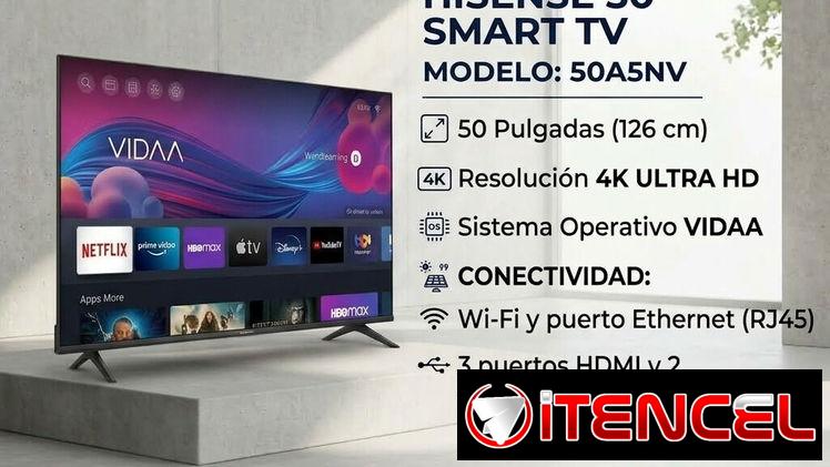 TV HISENSE 4K 50 pulgadas NUevos en caja calidad y garantia Mensajería incluida en dependencia del lugar