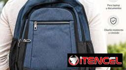 Mochila para laptop con puerto USB – 30 USD  Mochila amplia y acolchada, ideal para trabajo, universidad y uso diario.