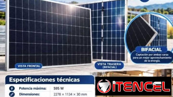 Panel solar 595watt