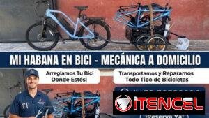 Somos Mi Habana en bici! Tenemos servicio de mecánica a domicilio!