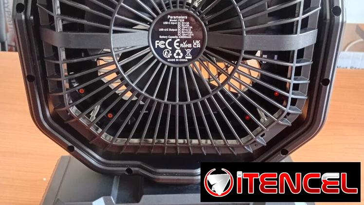 🍃 VENTILADOR RECARGABLE PORTÁTIL F22S. MENSAJERÍA CON FACTURA Y GARANTÍA. TL 54833699