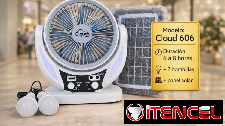 Ventiladores recargables 3600 mah