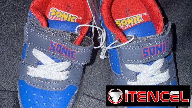 Tenis de Sonic talla 6 con luces
