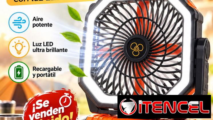 Ventilador Recargable