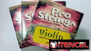 Juegos de cuerdas (set completo) para violín