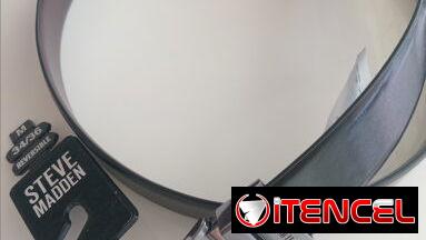 Cinto reversible de vestir para hombre, talla M (34, 36), negro o carmelita $18 usd