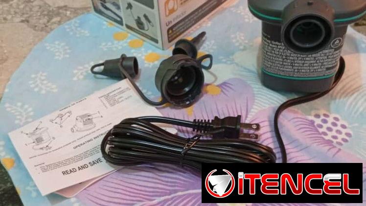 Bomba de aire electrica para inflar piscinas y otros