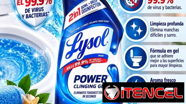 Lysol producto para limpiar baños — foto 1