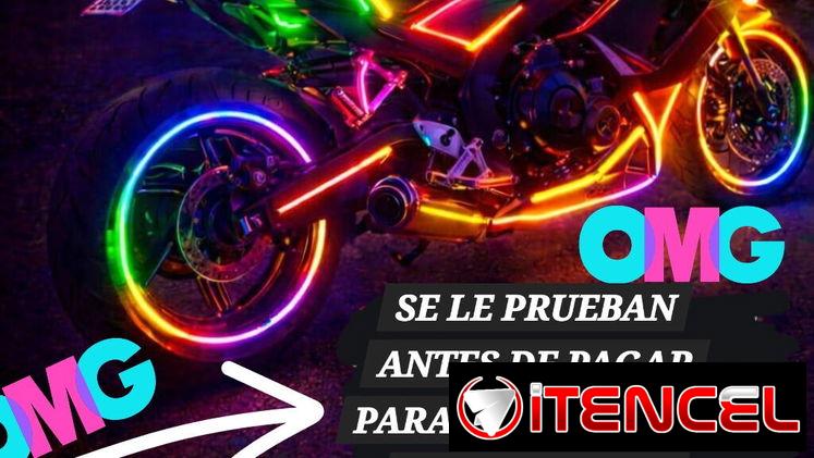 Luces Led de Neón flex 5 metros. De las que se pueden picar.