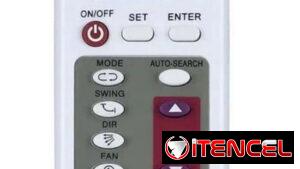 Mando universal para aire acondicionado