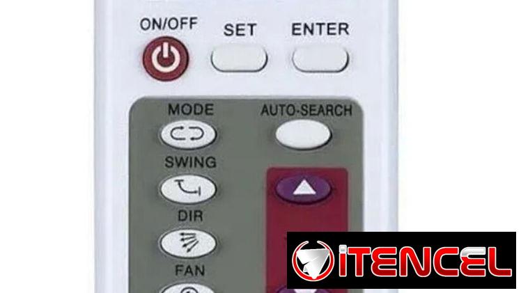 Mando universal para aire acondicionado