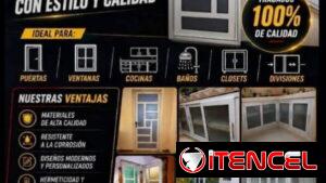 ​Carpintería de Aluminio y Cristal: Puertas, Ventanas, Closets, Baños y Divisiones | Trabajos a Medida con Garantía