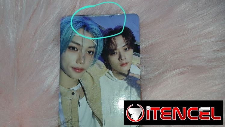 Photocard original de Stray Kids con un defecto — foto 1