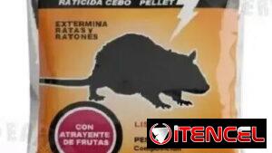 Vendo veneno para ratones con atrayente de frutas.