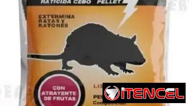 Vendo veneno para ratones con atrayente de frutas.