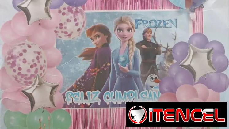 Set decorativo 100 pcs Kuromi, My Litte Ponny, Vaca Lola, Set decorativo 100 pcs Frozen