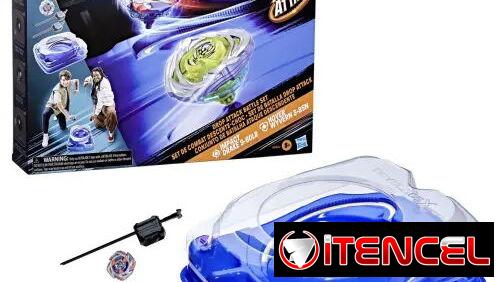 Hasbro Beyblade X Drop Attack Battle Set Impact Drake 9-60LR & Hover Wyvern 3-85N