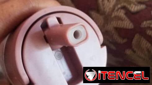 Pomo marca Pink,con absorbente y agarre.
