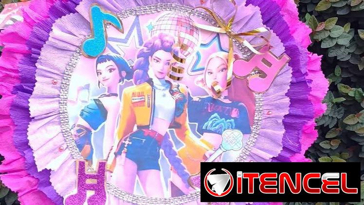Piñata redonda Guerreras Kpop — foto 2