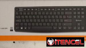 Maus y teclado inalámbrico
