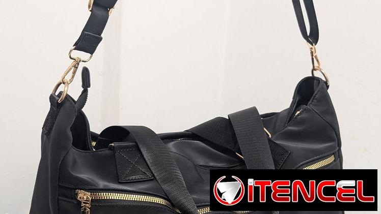 Cartera o bolso de lona grande para uso diario, excelente calidad para el gym, escuela, playa .. — foto 3