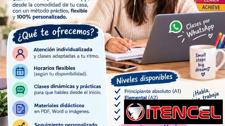 Curso virtual de inglés francés y alemán