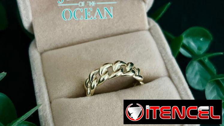 ANILLOS DE ORO 10 K CIFRADO