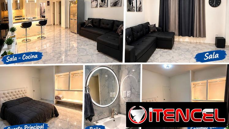 Renta apto en el Vedado, 2 cuarto, 1 baño, garaje, por tiempo indefinido