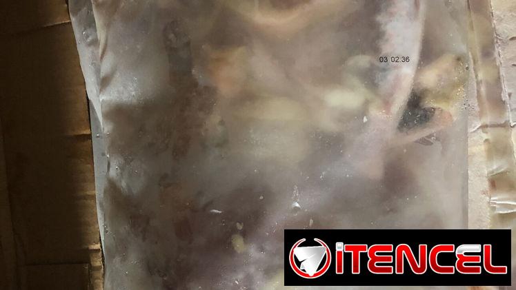 Paquete de pollo de muslo contramuslo 11 lb