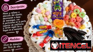 Cake 6 estaciones [Delicia Tropical Playa]