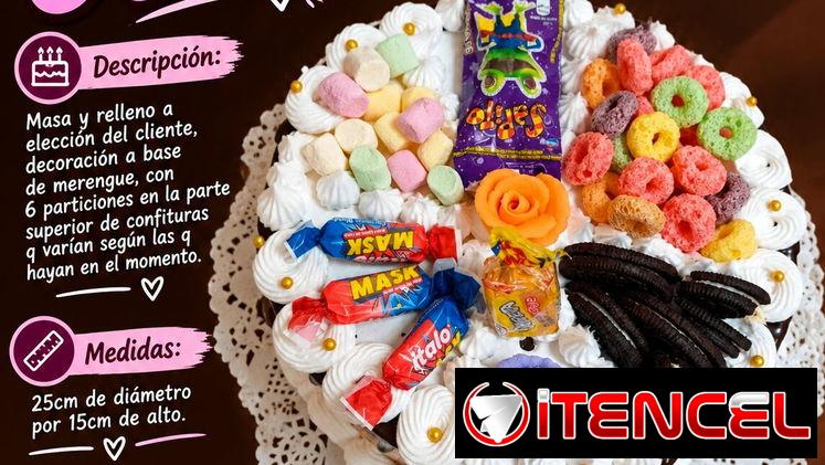 Cake 6 estaciones [Delicia Tropical Playa]