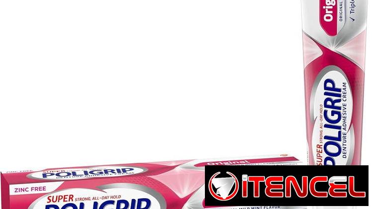 Poligrip 2.4oz pegamento para dentaduras postizas