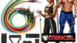 Set de ligas para ejercicios de tensión 100lbs
