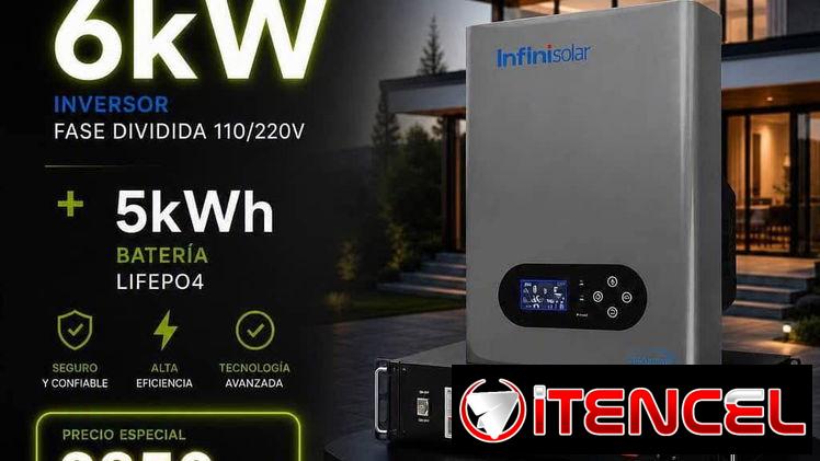⚡ Kit Solar InfiniSolar 6 kW
