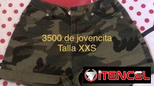 Pantalones de jovencita y mono shor.
