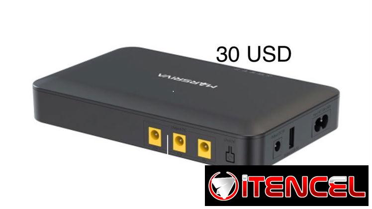 Mini UPS, respaldo de energía para Routers