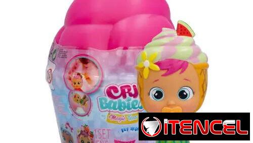 IMC Toys Cry Babies Magic Tears Icy World Series Frozen Frutti 9 Pcs 13 cm