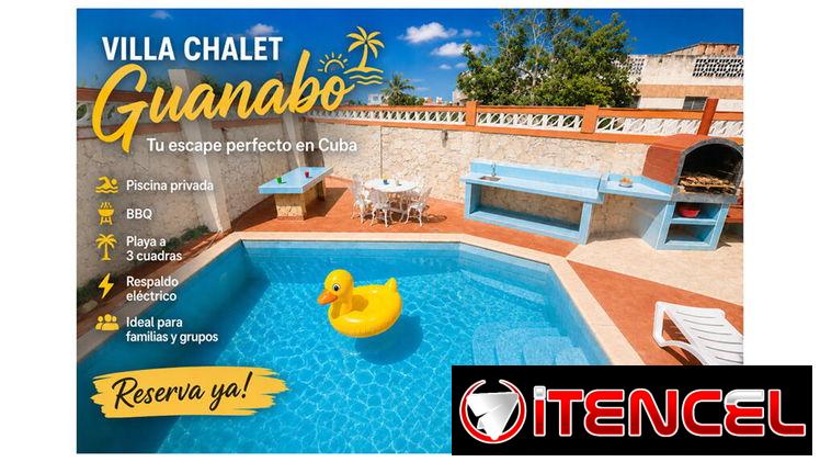 🏡 Casa con Piscina en Guanabo + Playa a 3 cuadras + 30 minutos del centro de la ciudad