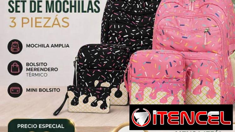Set de Mochila. Domicilio Incluido