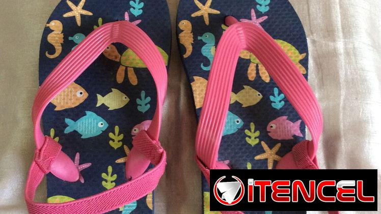 Chancletas de niña