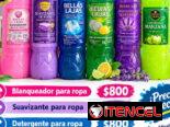 Desengrasante, Detergente fregar, suavizante para ropa, blanqueador, friegasuelos, ambientador y muchos más