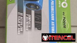 Presurizador de agua Igoto para 2 servicios 1/3HP +5353968620