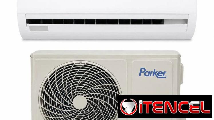 Aire acondicionado split Parker con unidad interior y exterior